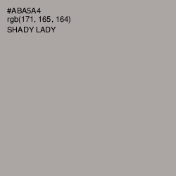 #ABA5A4 - Shady Lady Color Image